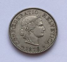 1879 5 Rappen unz *RAR*