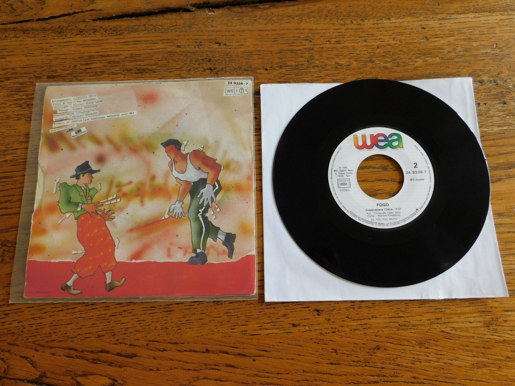 Schallplatten: Fogo – Copacabana Chica – Gebraucht aus Emmenbrücke von lamorak 1