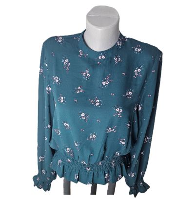 neuw. Blusen Shirt Gr. 38 Boho Romance geblümt H&M