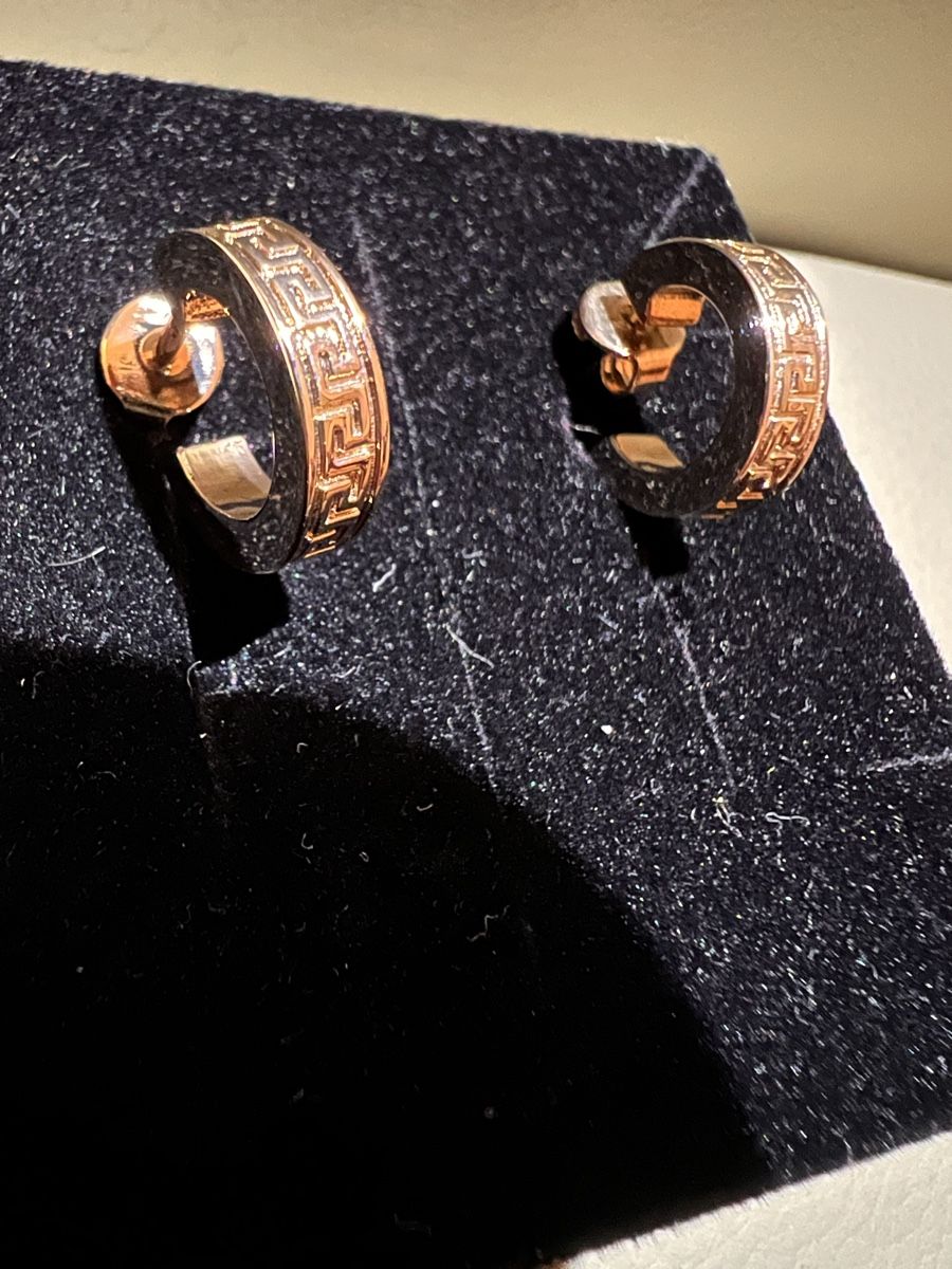 Orecchini pendenti & Orecchini a lobo: Versace Elegante Silberohrringe, zeitlos schön – Nuovo (secondo la descrizione) da Lugano venduto da neno83 4