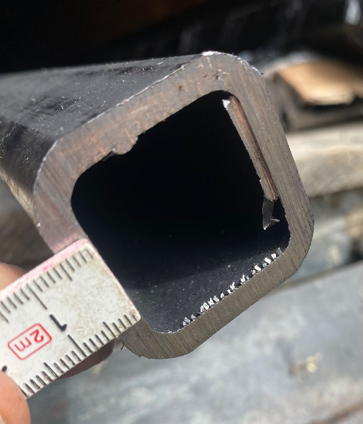 Profilati: 8x1,5m Stahl Quadratrohre 40x40x5mm, neu – Nuovo e nell'imballaggio originale da Bottmingen venduto da Bordsteinkante 2