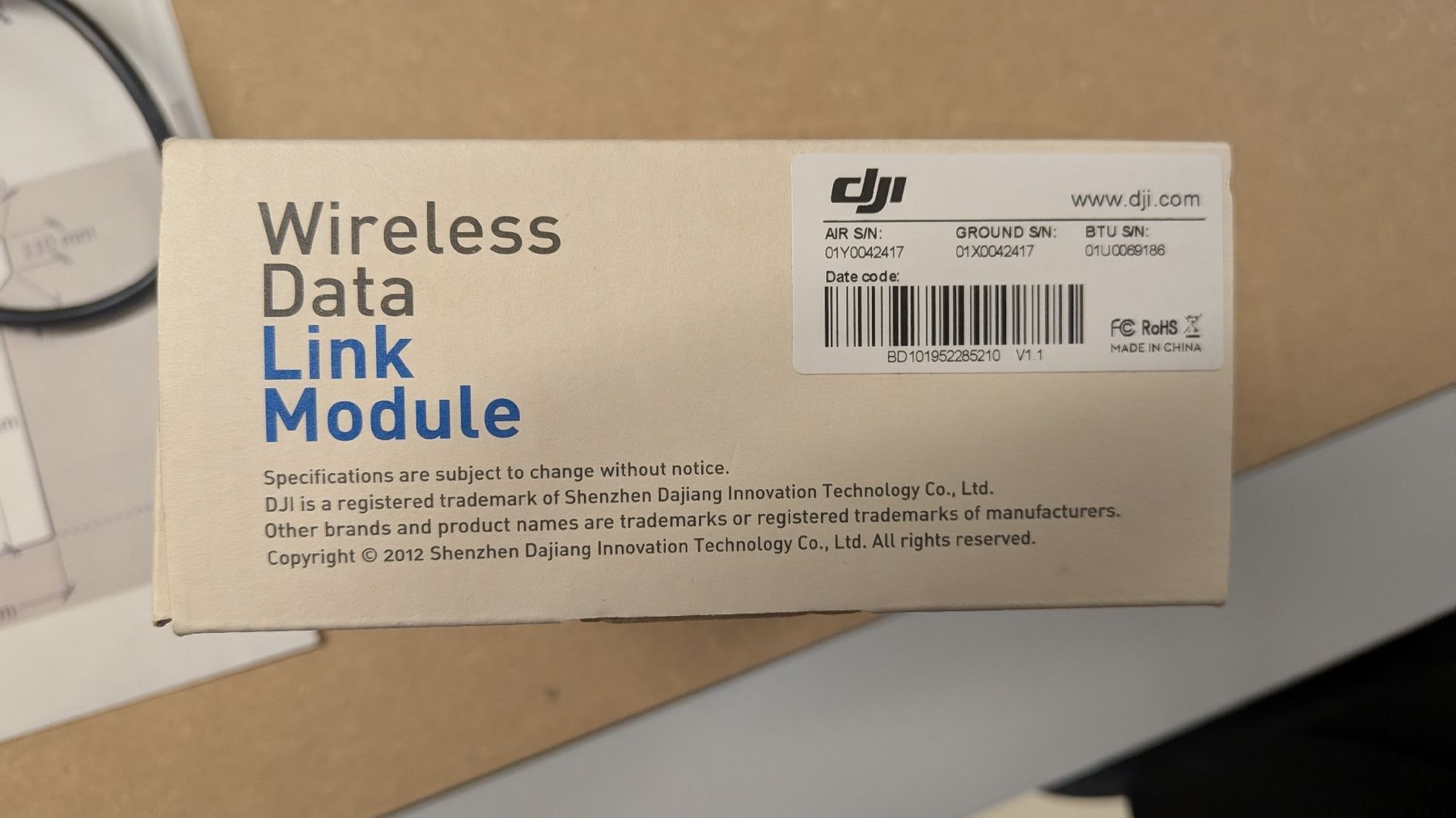 DJI RC Modellbau: DJI 2.4G Data Link LK24-BT module Wireless pour bricoleur – Gebraucht aus La Tour-de-Peilz von Multiverse 1