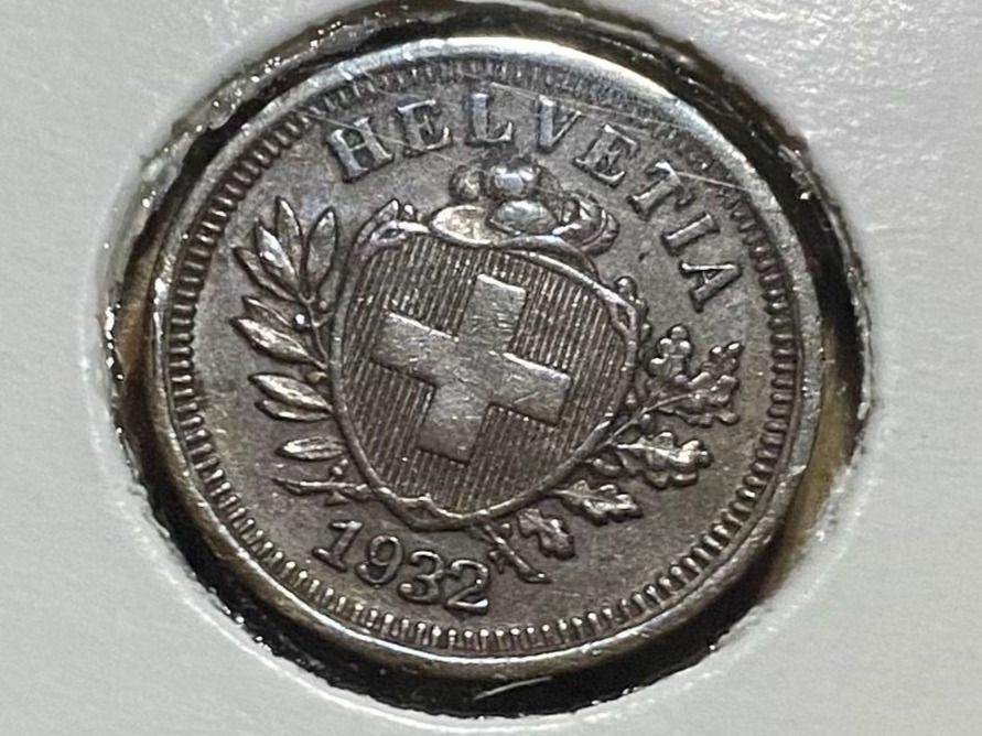 Tutti le monete: Schweiz 1 Rappen 1932 vzgl – Nuovo (secondo la descrizione) da Speicher venduto da CH-Schatzkammer