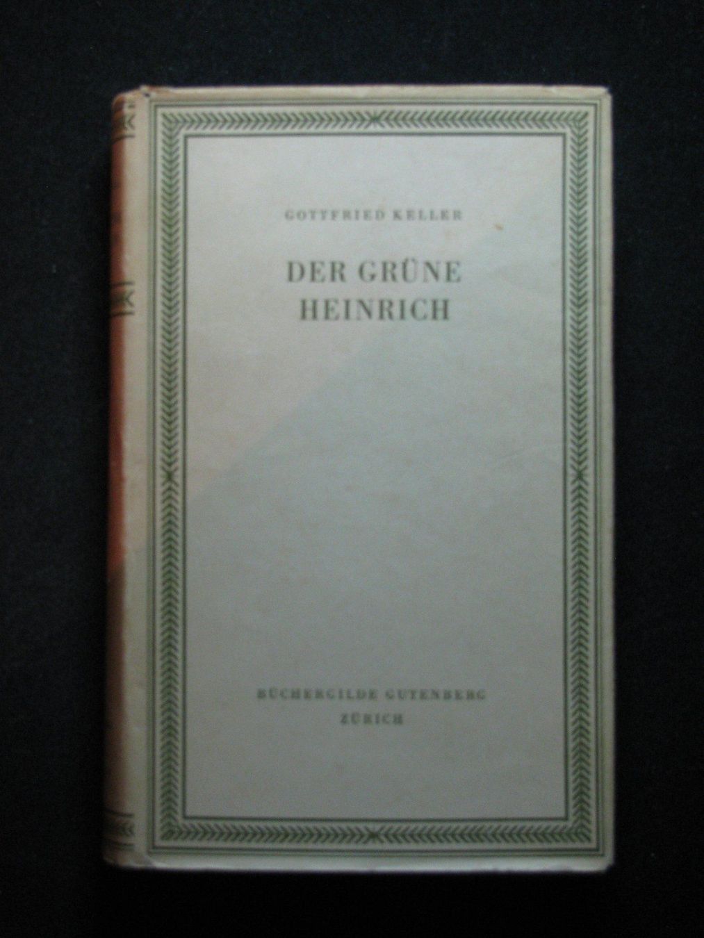 Libri: Gottfried Keller Der grüne Heinrich – Usato da Reitnau venduto da Zaomir