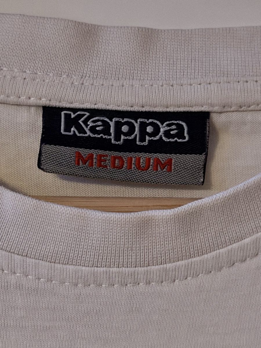 Kappa T-shirt: T-shirt Kappa blanc, taille M – Usato da Boudry venduto da LuigiLoot 2