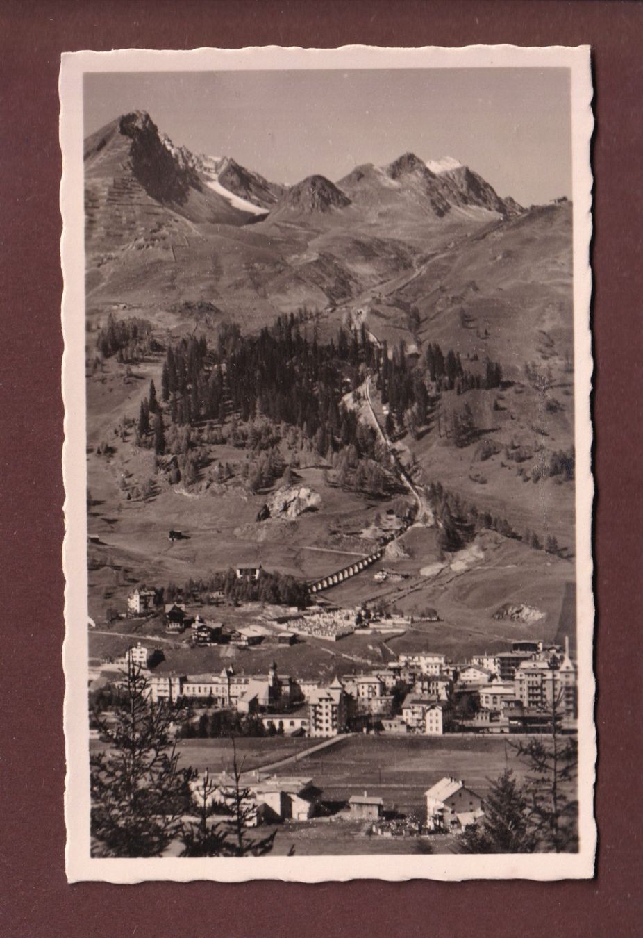 Ansichtskarten: DAVOS-DORF - Parsennbahn – Gebraucht aus Pully von nicecards