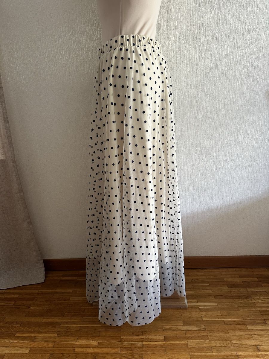 Only Jupes: Jupe longue ONLY à pois, taille M, beige – Neuf avec emballage d'origine à Châtelaine par Alexandra.jankowski 2