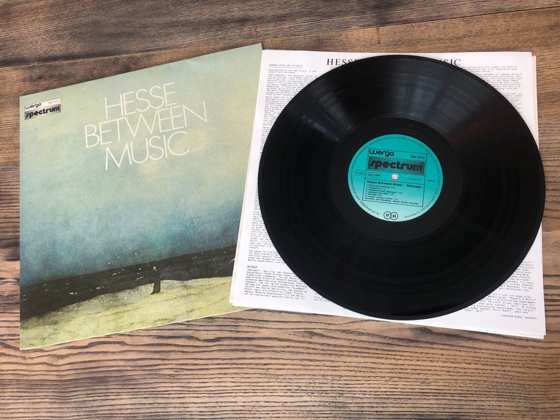 Dischi in vinile: Hesse Between Music - LP Spectrum Wergo – Usato da Berg am Irchel venduto da Zweiti_Chance