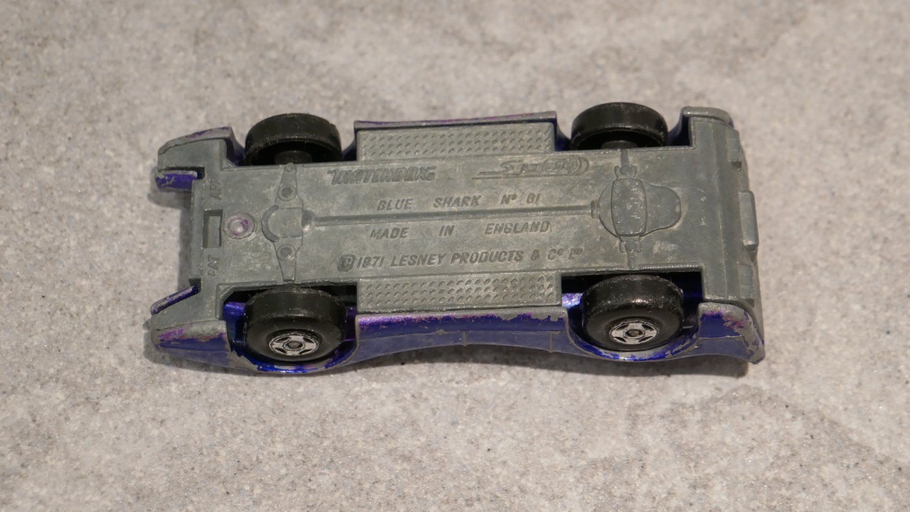 Matchbox Modellautos: MATCHBOX Blue Shark No. 61 – Gebraucht aus Allmendingen b. BE von MMC-MuMeCo 6