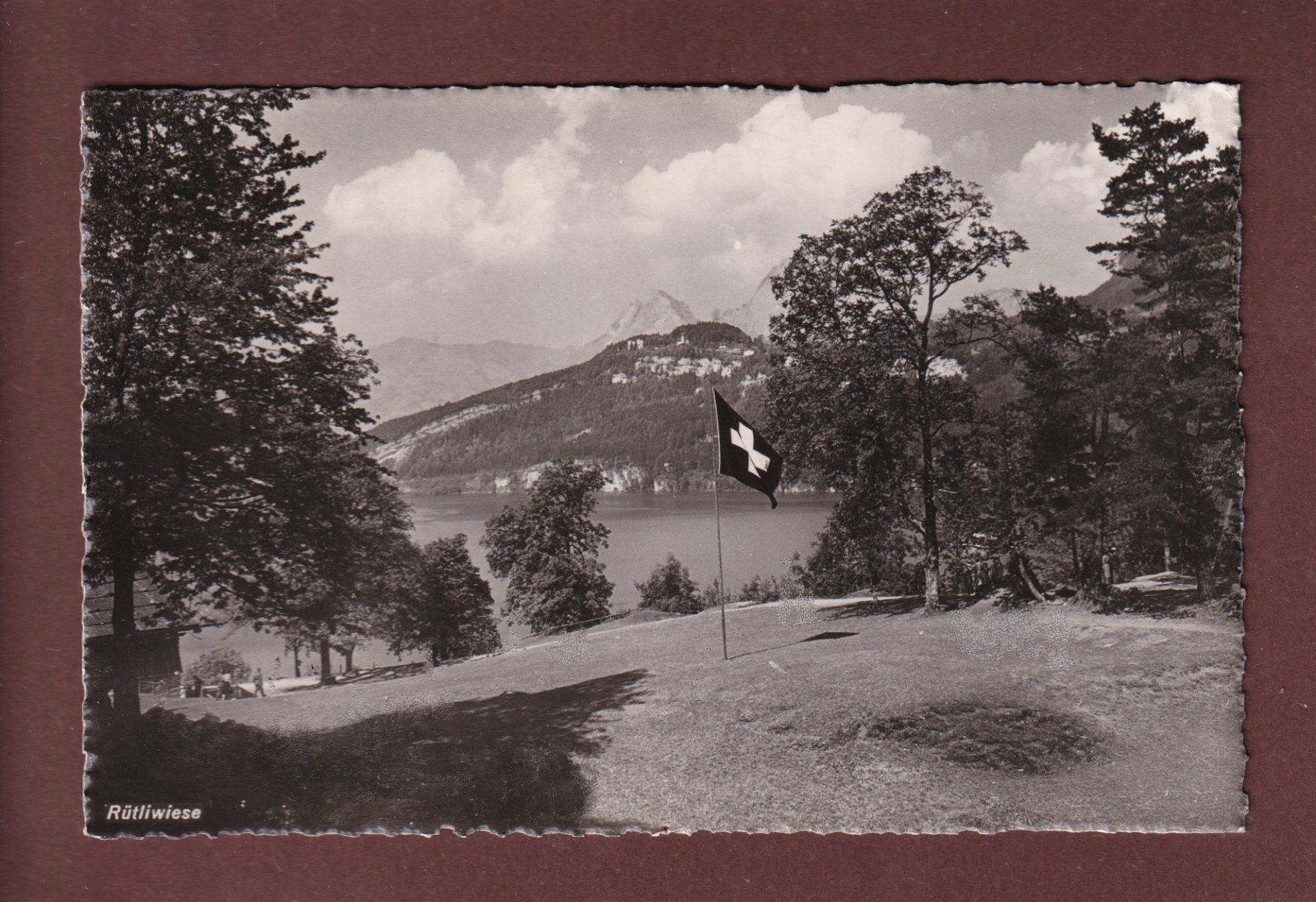 Cartoline postali: RÜTLIWIESE - 1941 – Usato da Pully venduto da nicecards-shop