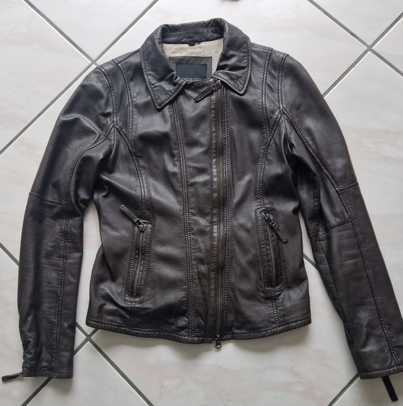 Vestes: Damenlederjacke – D'occasion à St. Gallen par sanda92
