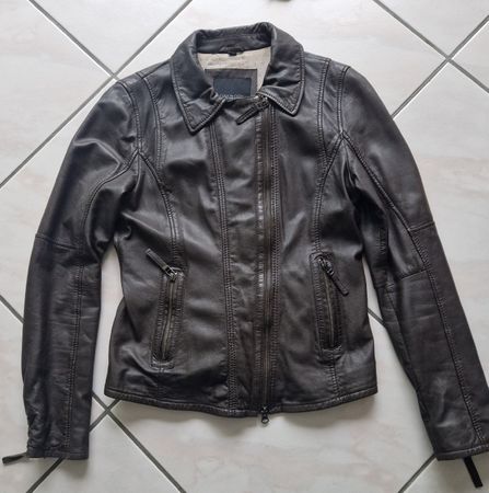 Damenlederjacke