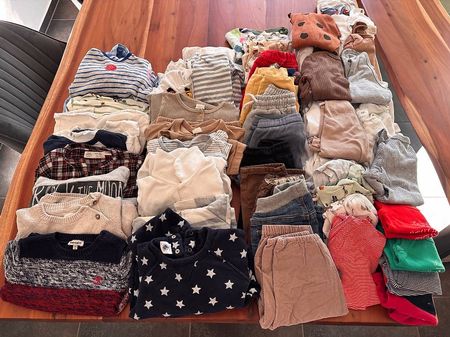 Grosses Baby-Kleiderpaket Gr. 74 inkl. Winterjacken