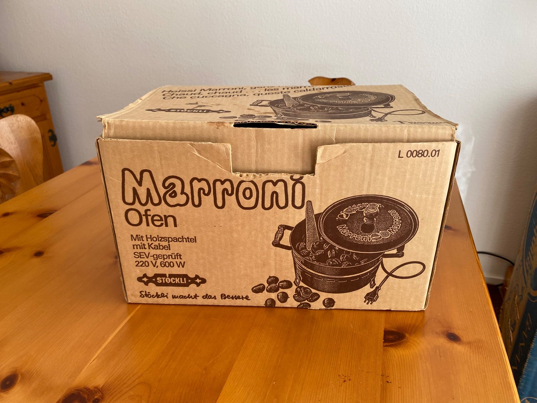 Stöckli Elettrodomestici da cucina: Stöckli Marroni Ofen – Usato da Adliswil venduto da Jovi13