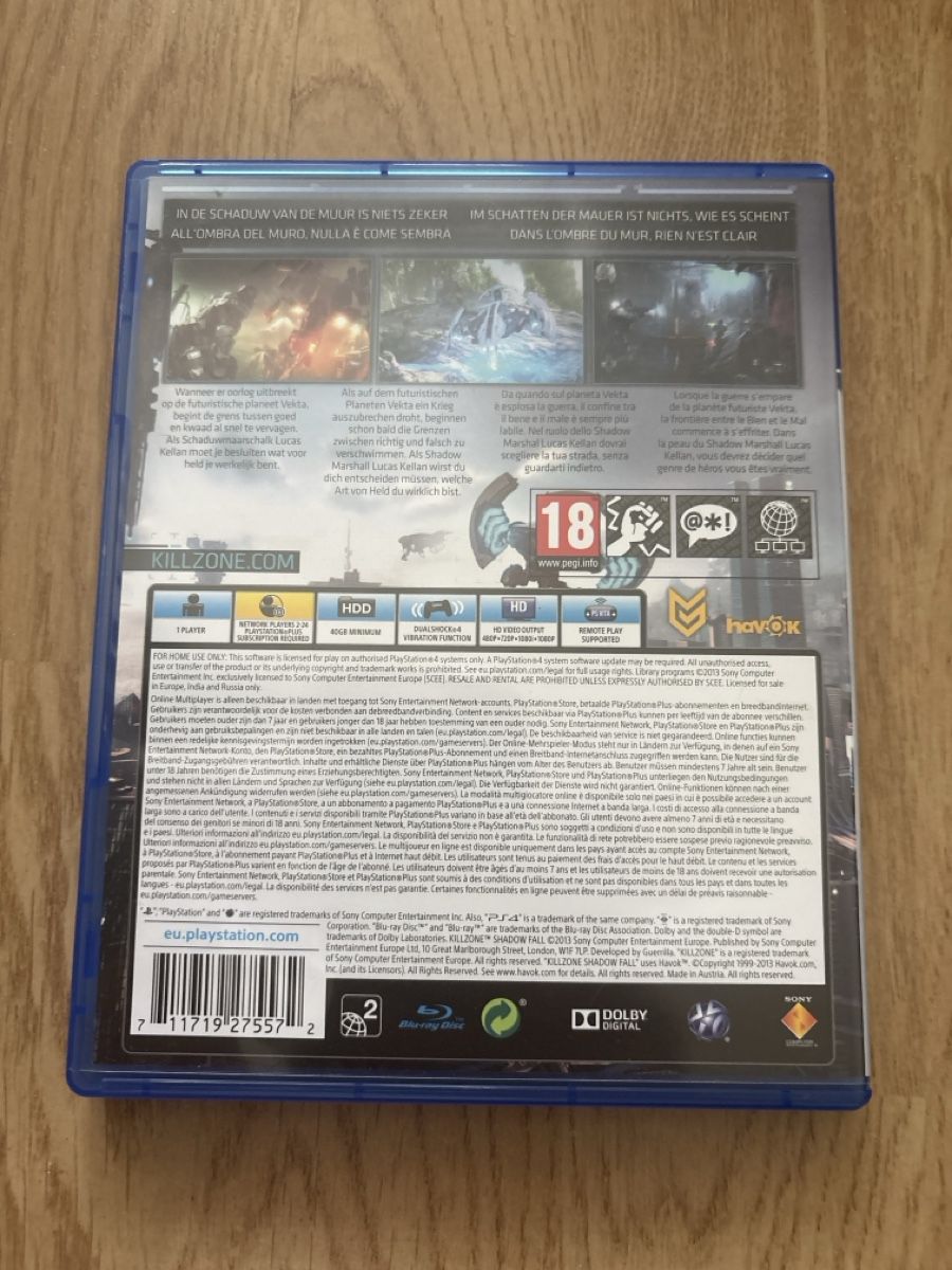 Jeux: killzone Shadow Fall - PS4 – D'occasion à Zofingen par adm_bl56 1