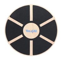 Balanceboard Holz rutschfest 40 cm 136 kg
