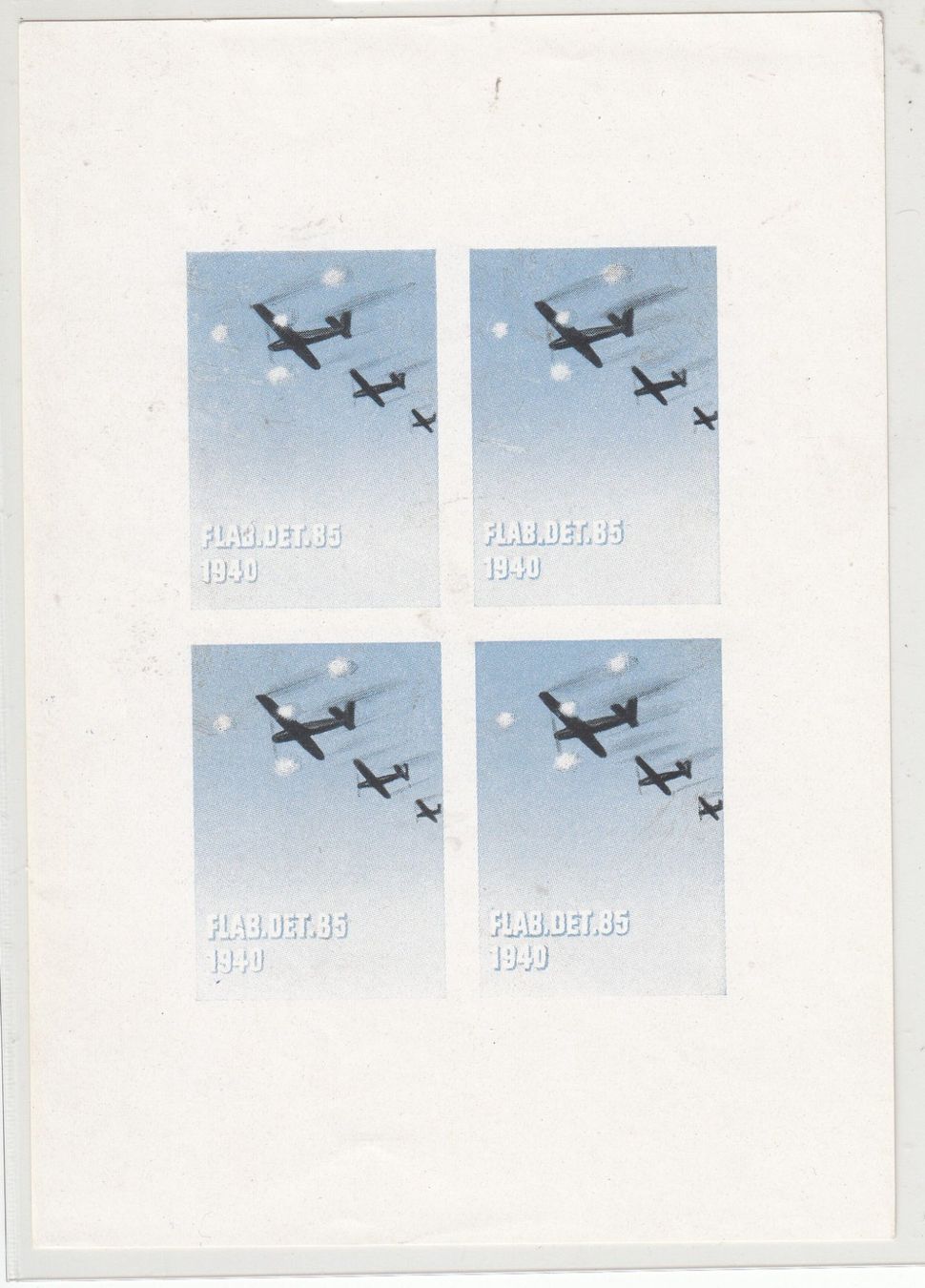Tutti i francobolli: Fliegerabwehr 67/3** Fla.Det.85 Kat.15.- – Usato da Herrliberg venduto da Lfrifda