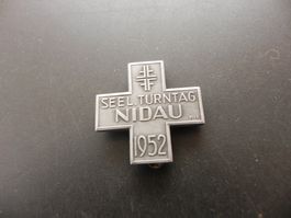 Turnkreuz Seeländischer Turntag Nidau 1952