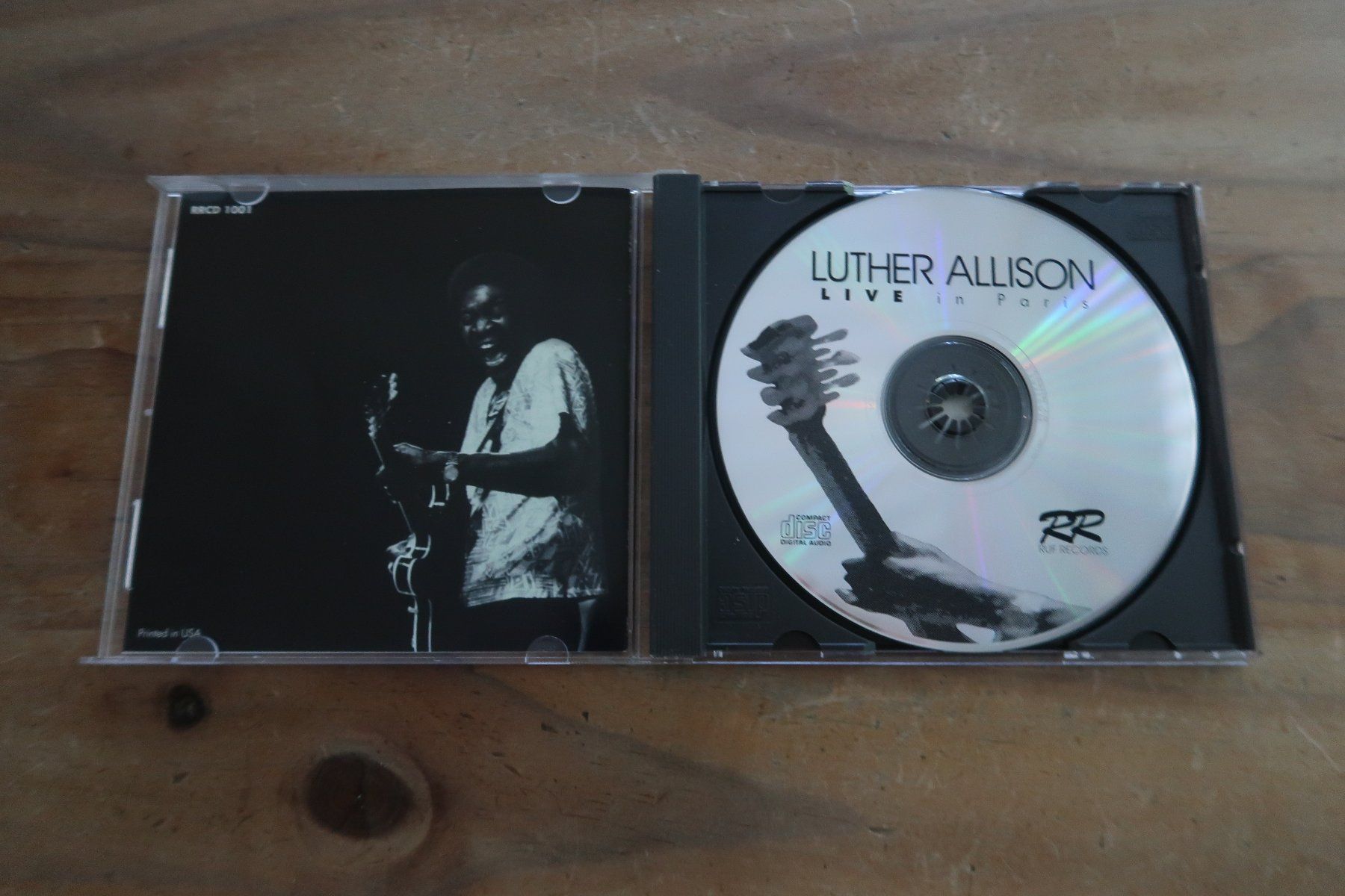 CD: LUTHER ALLISON - LIVE IN PARIS - CD – Usato da Basel venduto da Patiscat 3