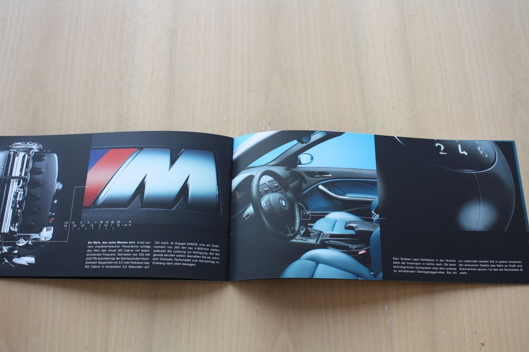 BMW Documenti: BMW M3 Cabriolet E 46 Prospekt 2001 – Usato da Wikon venduto da erwin400 4