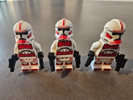 Lego Star Wars 3x Clone Trooper, Coruscant Guard sw1305