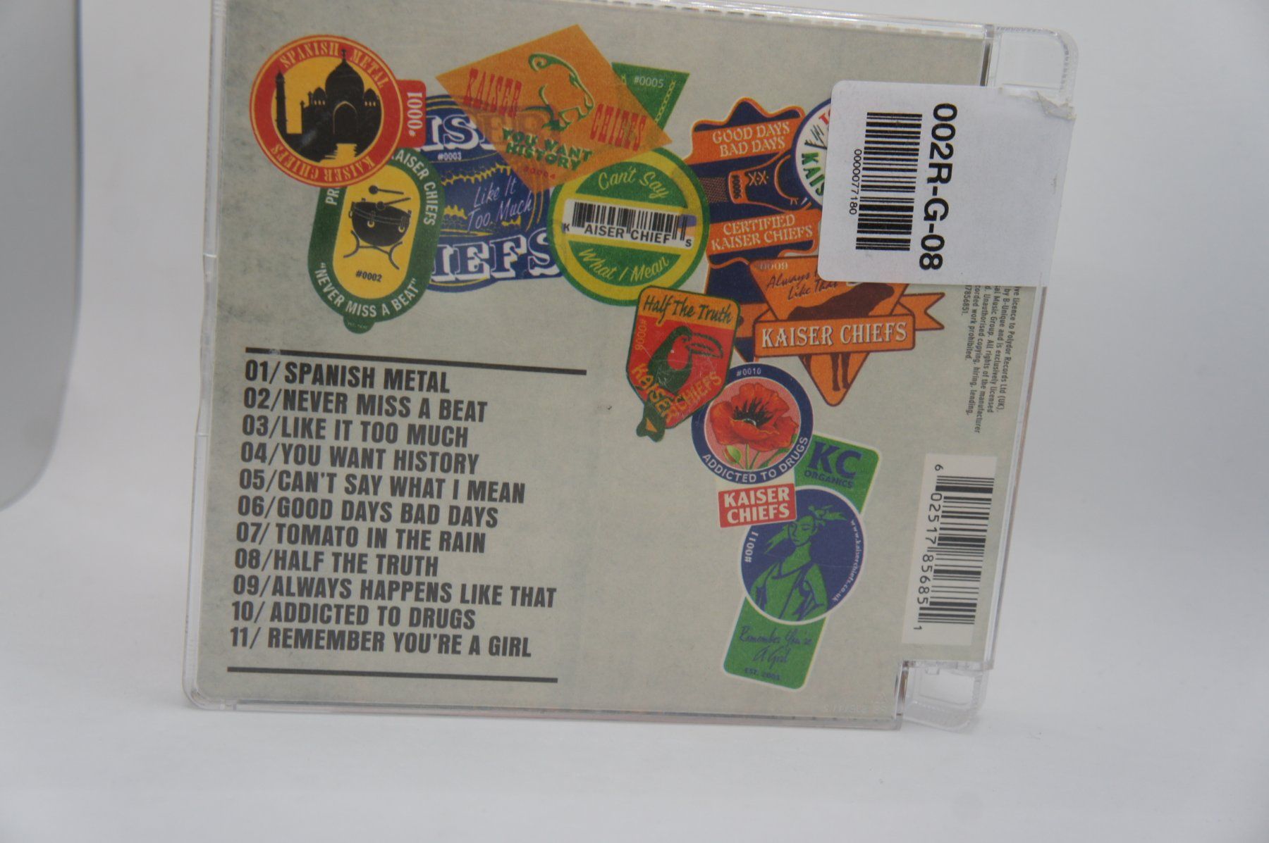 CD: CD Kaiser Chiefs – Off With Their Heads – Usato da Ernetschwil venduto da luisvonerni 2
