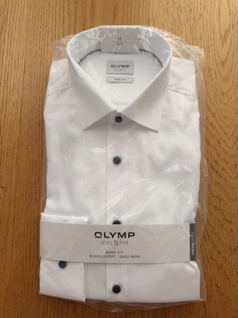OLYMP Herren Hemd weiss Grösse 39 Originalverpackt (2026)