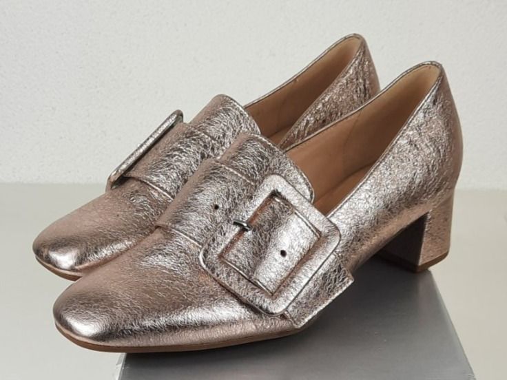 Gabor Scarpe da donna: GABOR Blockabsatz Pumps Crash Metal Gr. 37 – Nuovo e nell'imballaggio originale da Seuzach venduto da VT-Collections1 3