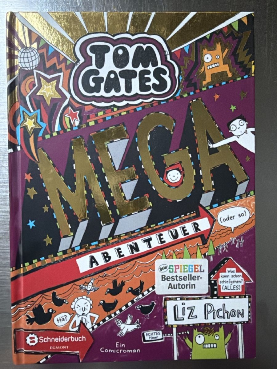 Libri: Tom Gates: Mega Abenteuer von Liz Pichon – Usato da Sissach venduto da mck-22