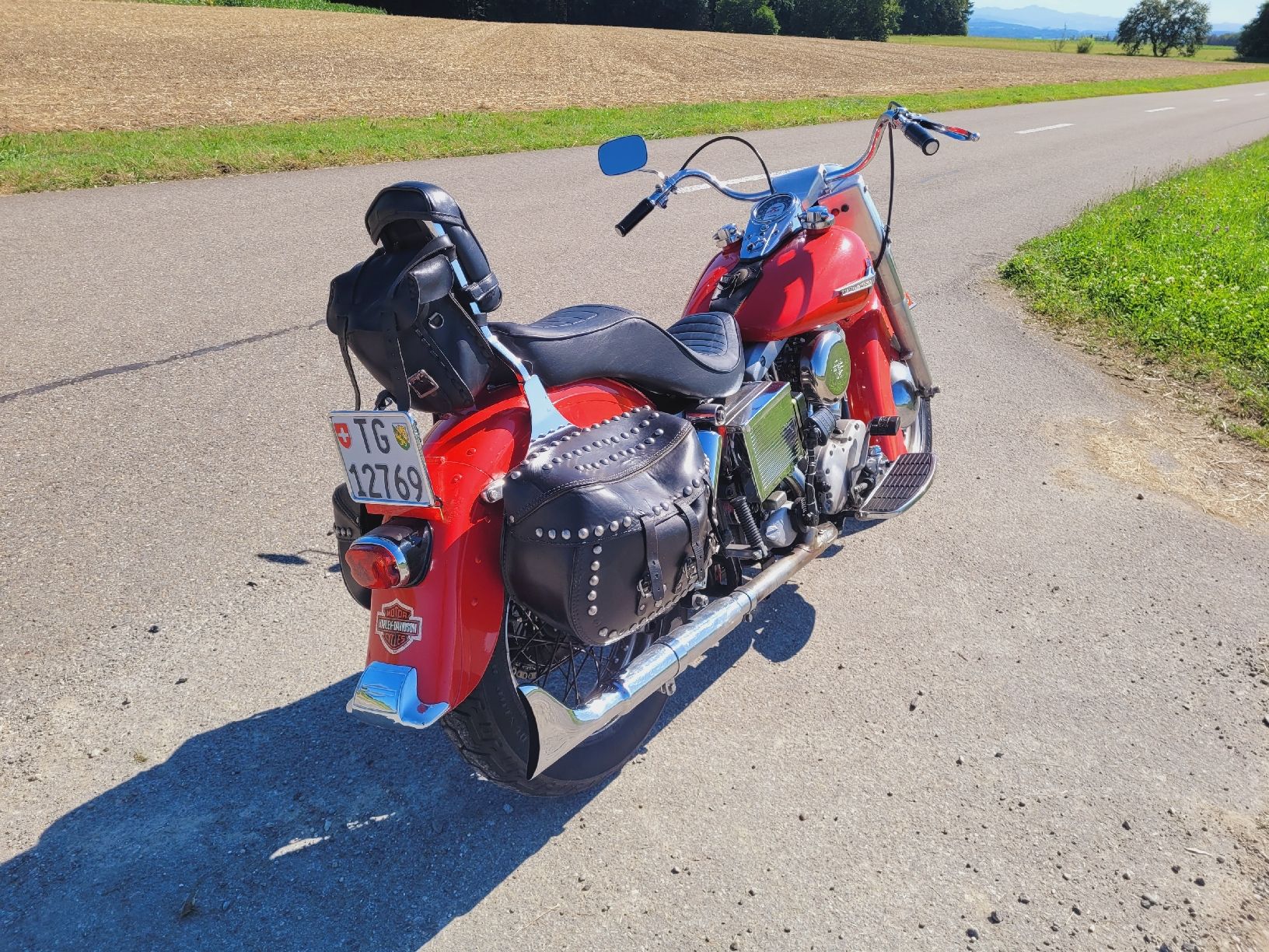 Harley-Davidson Touring: Early Shovel Harley Davidson 1967 – Usato da Weinfelden venduto da rofowe 3