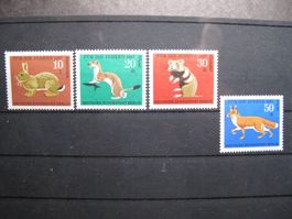 Berlin 1967 Pelztiere **
