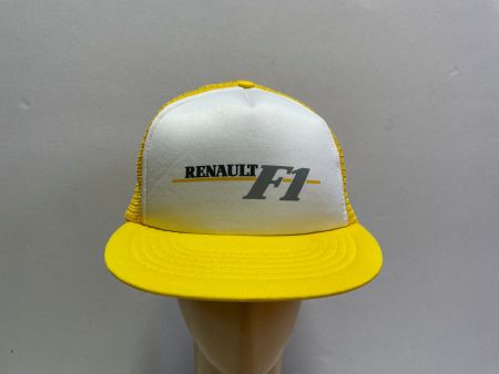 Vintage 80s Cap renault formula 1 Trucker Kappe New!