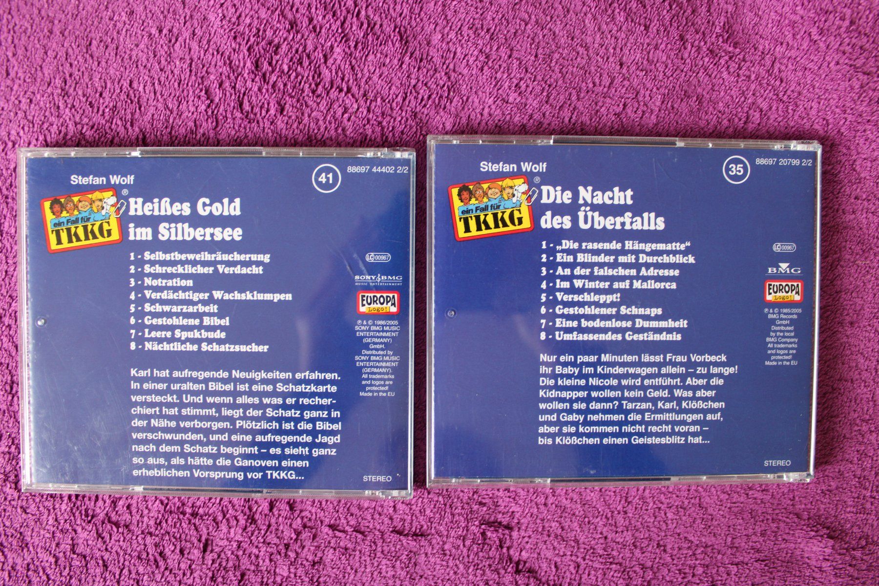 CDs: 6 - TKKG - Hörspiel - CD´s – D'occasion à Müllheim Dorf par Seeeule01 6