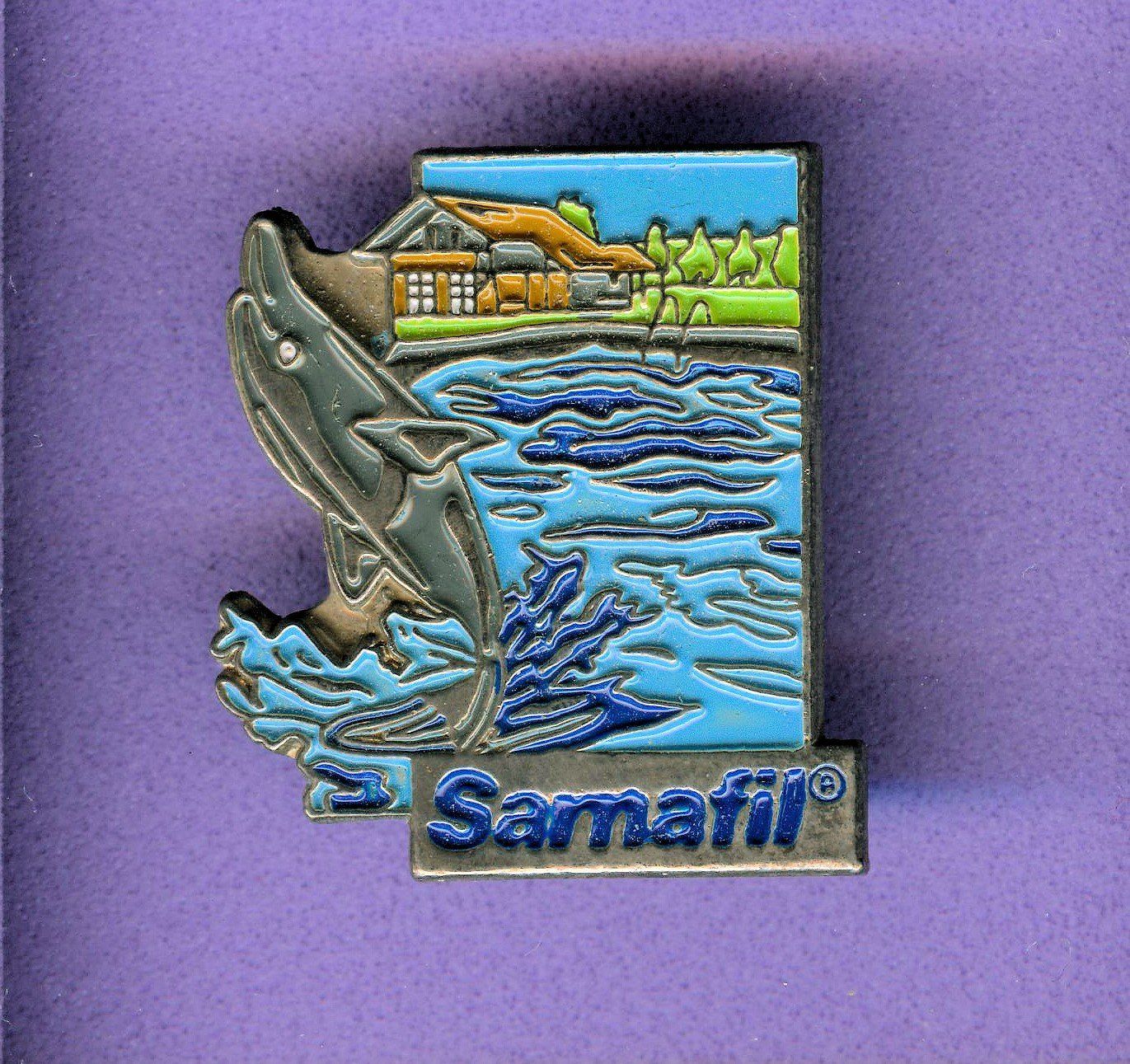 Placchette & Badge: Sarnafil  DELFIN – Usato da Winterthur venduto da Sammleroase
