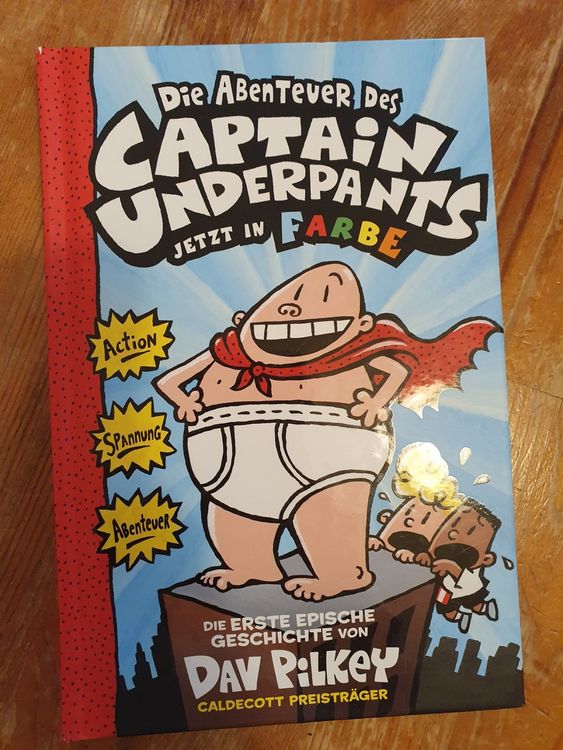 Captain Underpants ComicBuch Erste Epische Geschichte (Neu (gemäss