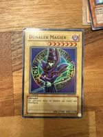 Dunkler Magier 1. Auflage Yugioh Karte, seltener Hexer