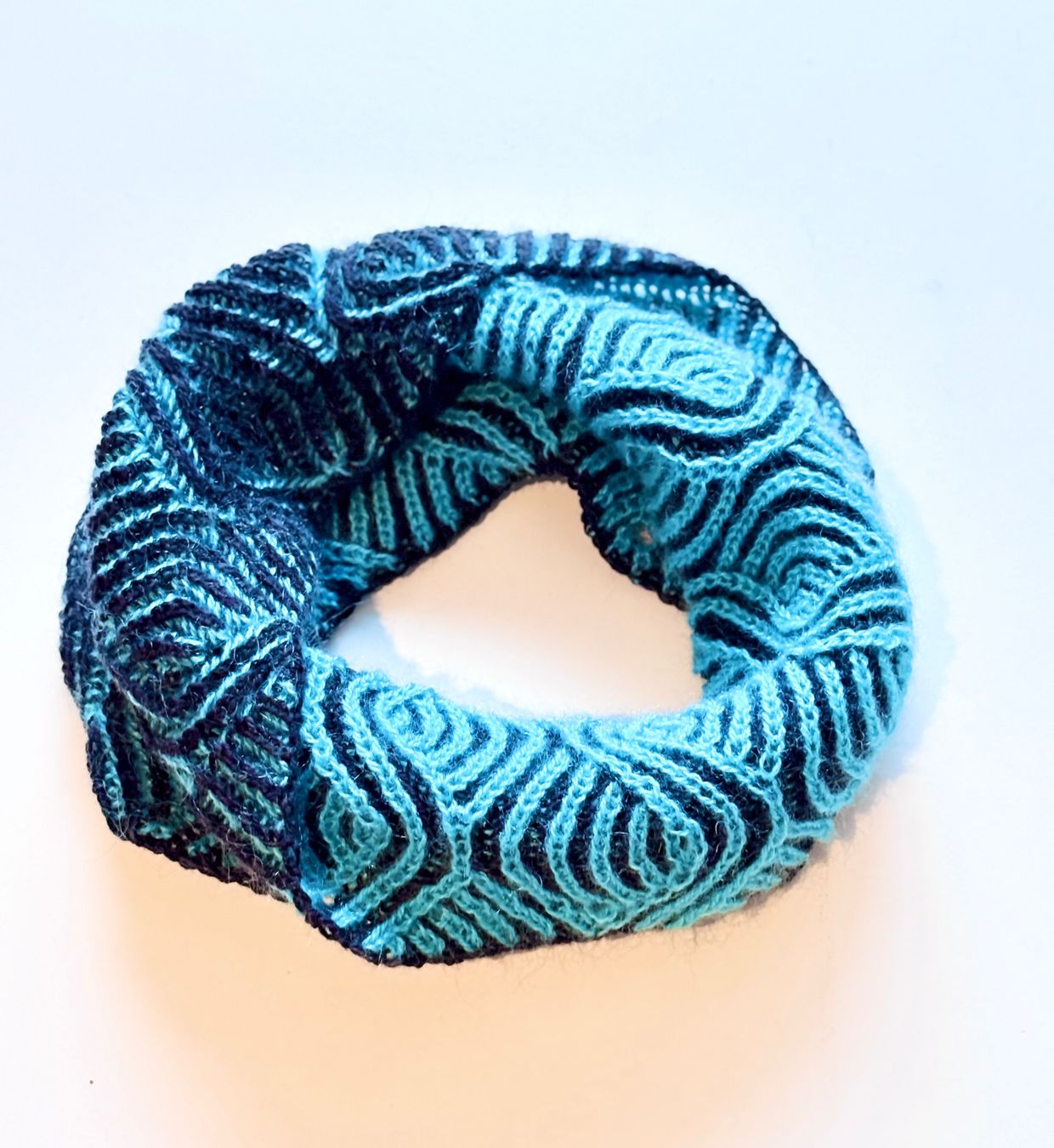 Foulard & Sciarpe: Loop, Strickschlauch, handgestrickt – Nuovo e nell'imballaggio originale da Fislisbach venduto da handglismet 1