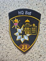 *** Badge HQ Bat 23 ohne klett ***