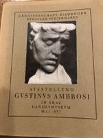 Gustinus Ambrosi , Ausstellung in Graz 1957