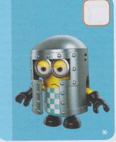 MEGA CONSTRUX FIGURE MINIONS SERIE 12 MEDIEVAL KNIGHT