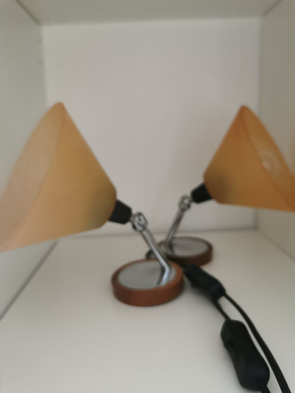 Lampade: Historische Wandlampen ca. 50 oder 60er Jahre – Usato da St.Gallen venduto da 55232 8