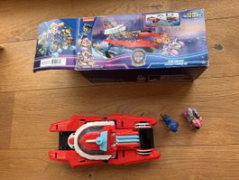 Paw Patrol Flugzeugträger mit Figuren, wenig gebraucht