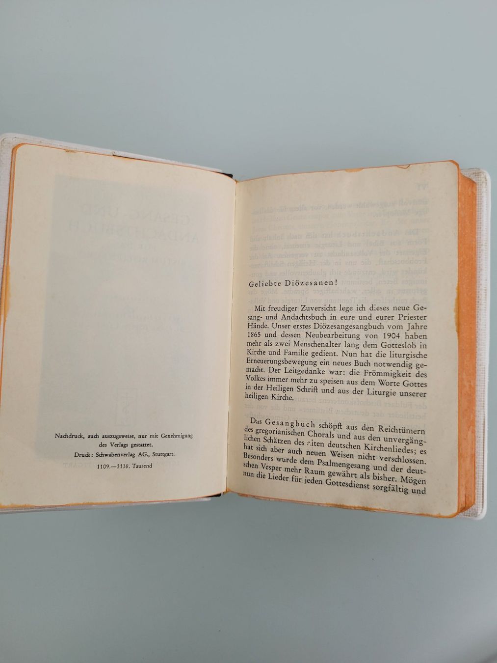 Libri: Gesang- und Andachtsbuch – Usato da Hagendorn venduto da hagendorna 2