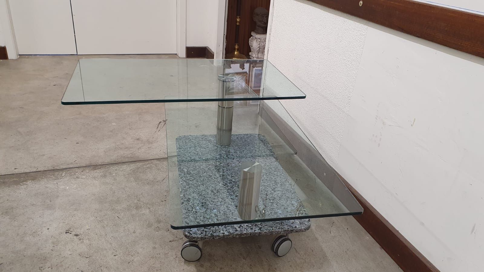 Meubles TV: TV MÖBEL GLAS AUF ROLLEN – D'occasion à Dietikon par brocki-eyra 4