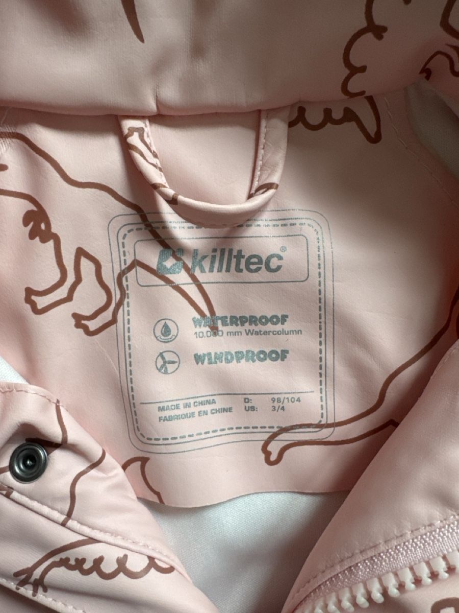 Killtec Giacche & Cappotti: Regenjacke Killtec rosa Dino, 98/104 – Usato da Zürich venduto da PetraCarmen 3