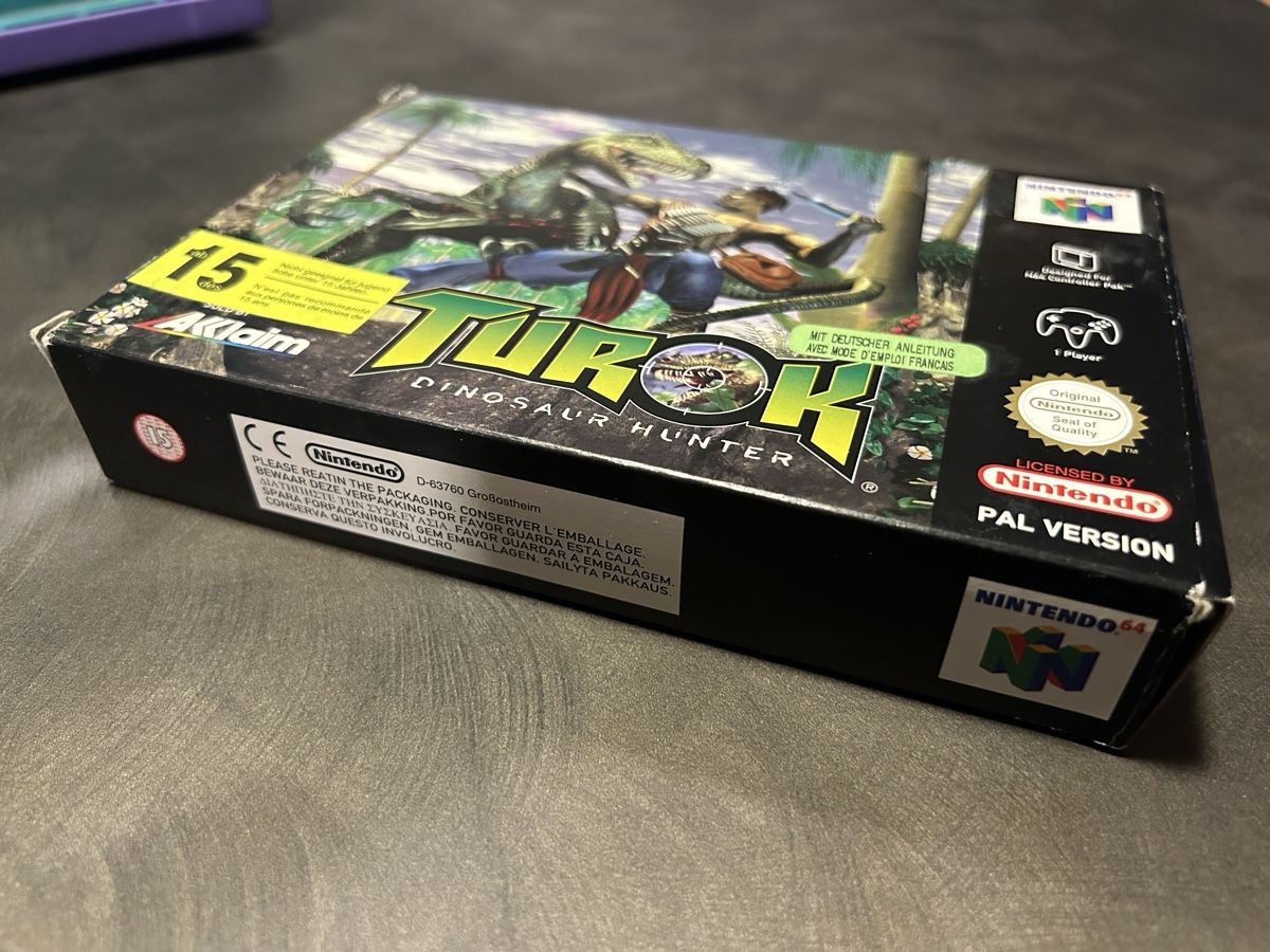 Nintendo Spiele: Nintendo 64 Turok Dinosaur Hunter  – Gebraucht aus Horw von  5