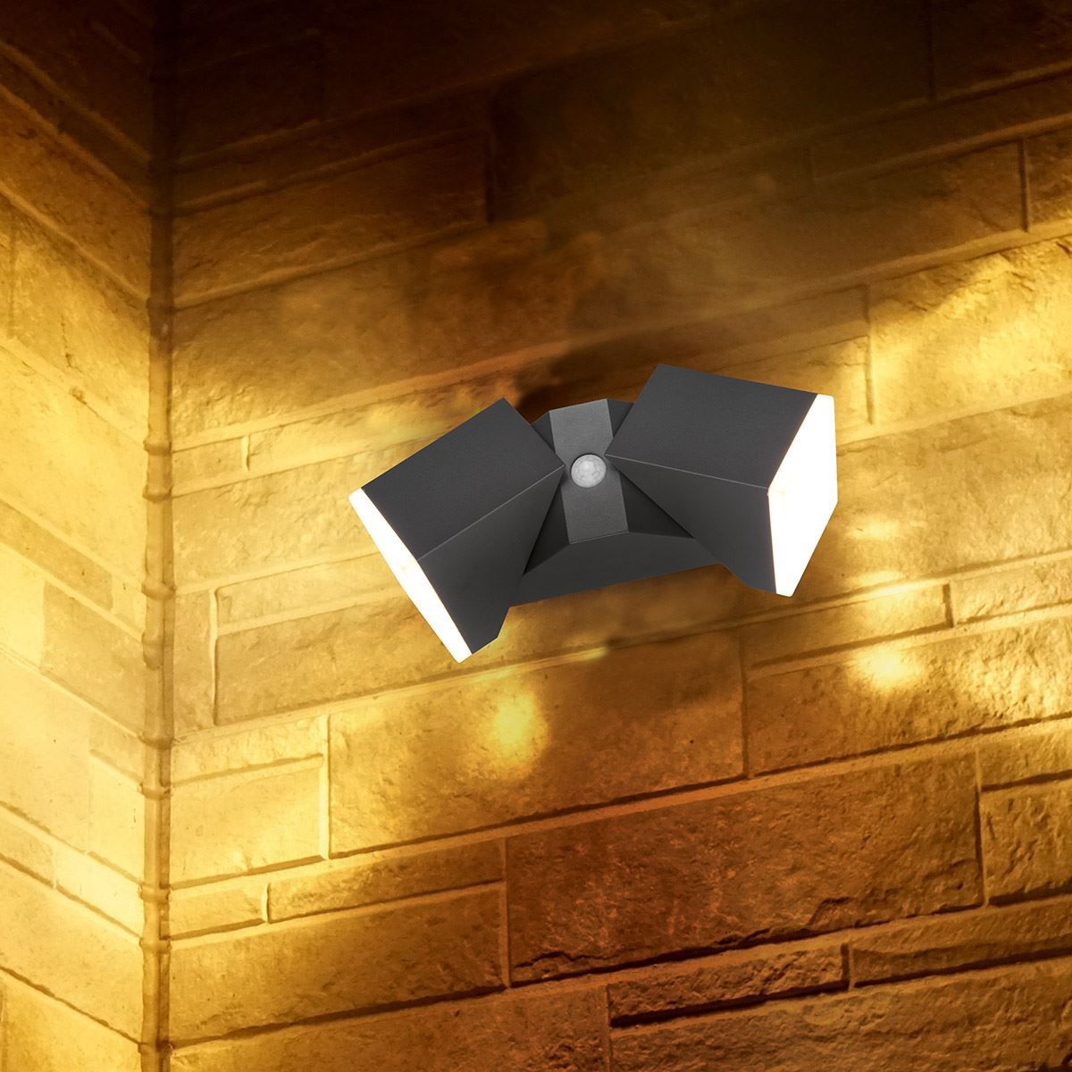 Lampen: LED Aussen Wandleuchte, IP54, 28 cm Höhe – Neu (gemäss Beschreibung) aus Kreuzlingen von Smart-Light 1