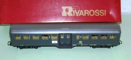 Rivarossi H0 2545 Corbellini Bz Personenwagen FS, DC in OVP