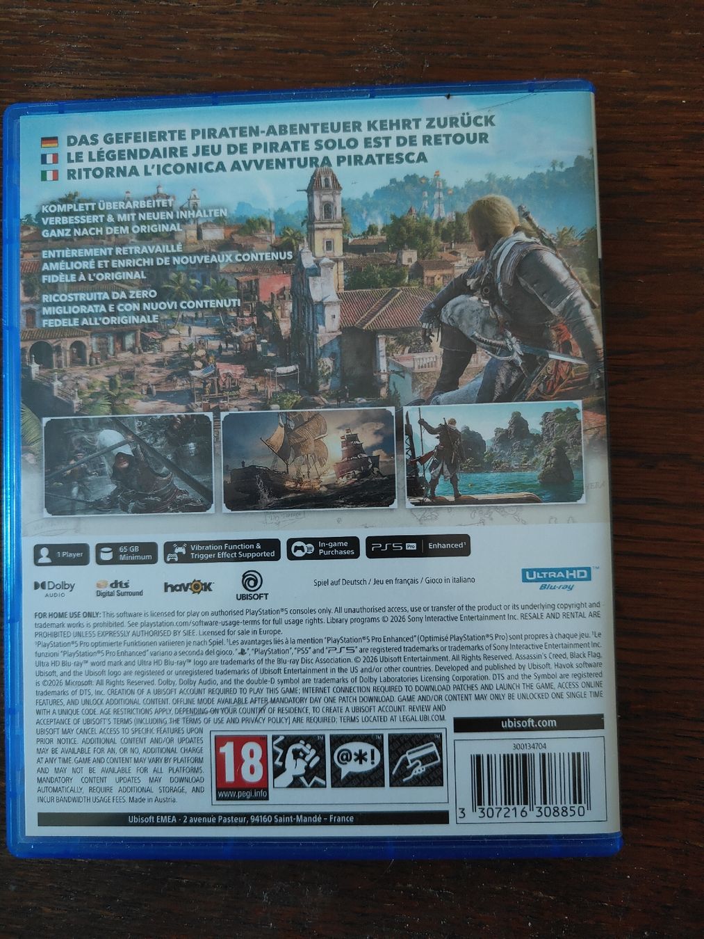 Giochi: AC : Blackflag Resynced Ps5 – Nuovo (secondo la descrizione) da Grand-Lancy venduto da Cam31 2