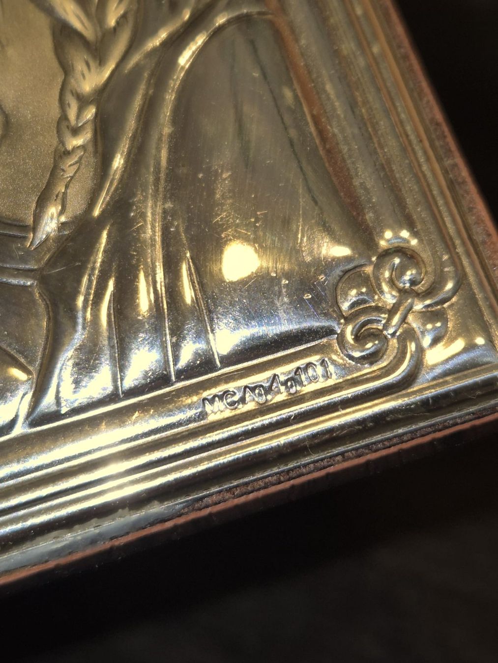 Medaglie: Religious Silver Medal Stand - read description – Usato da Locarno venduto da Johnnys_Retro_Shop 1